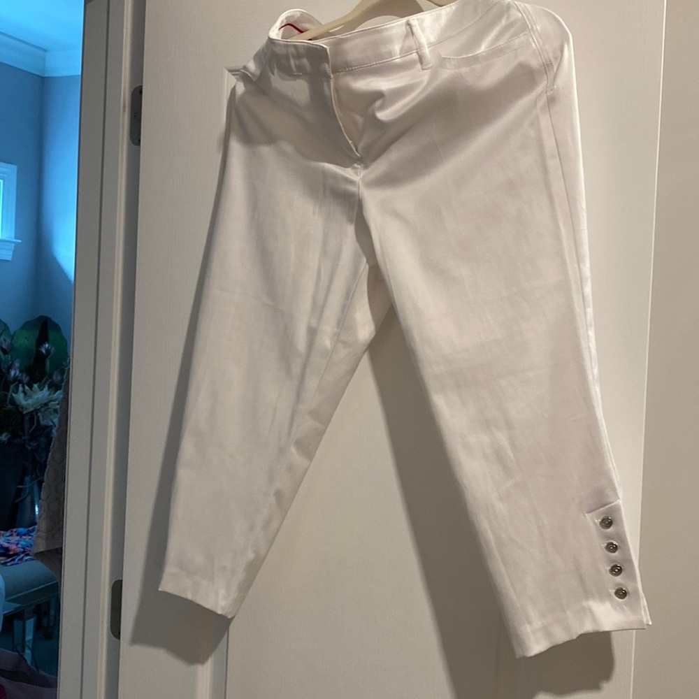 Zac and Rachel Weitz cotton/polyester with spandex Capri pants